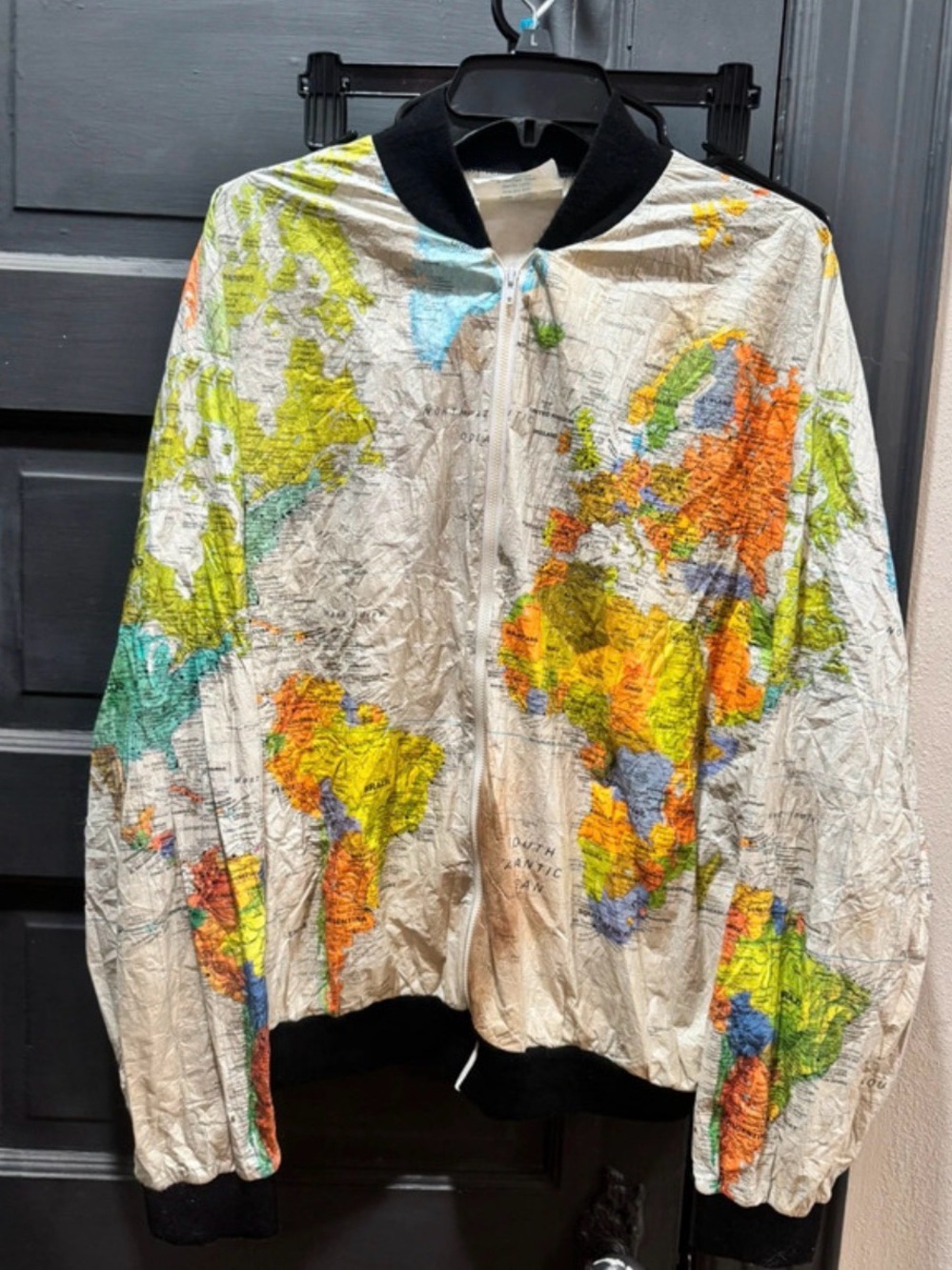 Tyvek Wearin the World Kurt Cobain paper jacket L